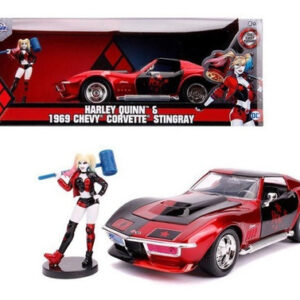 Chevy Corvette Stingrat 1969 Harley Quinn - 1:24