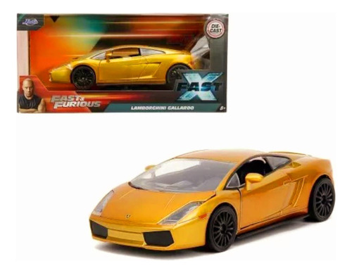 Auto Lamborghini Gallardo Rápido Y Furioso X 1:24