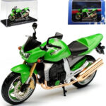 Moto Kawasaki Z1000 Incluye soporte y cupula – 1:24