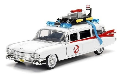 Camioneta Ecto-1 Ghostbusters – Cadillac Coleccionable 1:24
