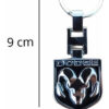 Llavero Metálico Dodge Negro Plateado - Imagen 3