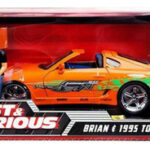 Auto Toyota Supra Brian O’Conner con Luces – Fast & Furious 1:18