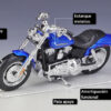 Moto Harley Davidson 2009 Fxdfse Cvo Fat Bob - 1:18 - Imagen 4