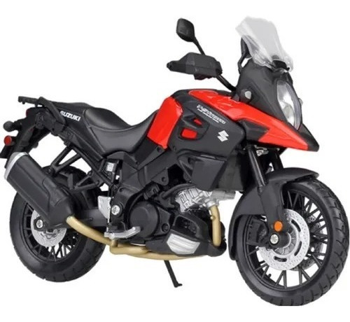 Moto Suzuki V-strom 1000 con soporte – 1:12