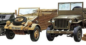 Colección Autos Ligeros Aliados Y Eje Wwii Para Armar 1:72