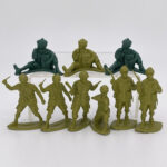 Soldados Paracaidistas U.s. Wwii 48 Piezas Escala 1:76