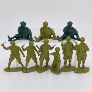 Soldados Paracaidistas U.s. Wwii 48 Piezas Escala 1:76