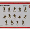Soldados Paracaidistas U.s. Wwii 48 Piezas Escala 1:76 - Imagen 3